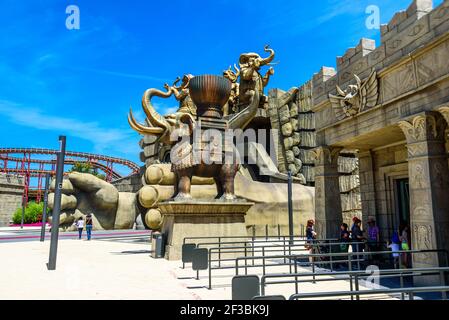 Cinecittà Welt, Cabiria Platz, Rom, Latium, Italien, Europa Stockfoto