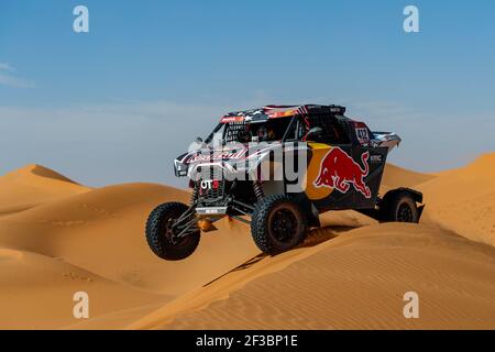 412 Guthrie Mitchell (usa), Floene Ola (nzl), OT3, Red Bull Offraod Team USA, SSV, Aktion während der Etappe 7 der Dakar 2020 zwischen Riad und Wadi Al-Dawasir, 741 km - SS 546 km, in Saudi-Arabien, am 12. Januar 2020 - Foto Florent Gooden / DPPI Stockfoto