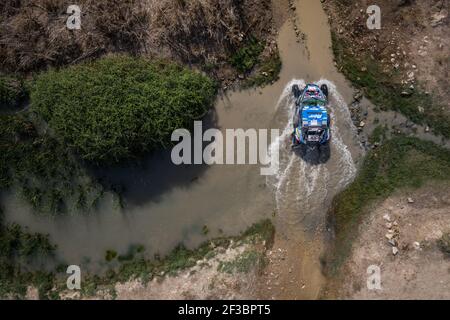 710 Eslava Eduardo (esp), Diaz Fernandez Laura (Fra),BRP Can-am Maverick X3, Aktion während der Rallye Andalusien 2020, vom 6. Bis 10. Oktober 2020 um Villamartin, Spanien - Foto Frederic Le Floc'h / DPPI Stockfoto