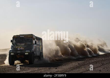 521 Garrouste Patrice (Fra), Vojkovsky Petr (cze), Gospodarczyk Szymon (pol), Tatra, Fesch-Fesch-Team, LKW, Camion, Aktion während der Etappe 9 der Dakar 2020 zwischen Wadi Al-Dawasir und Haradh, 891 km - SS 415 km, in Saudi-Arabien, am 14. Januar 2020 - Foto Eric Vargiolu / DPPI Stockfoto