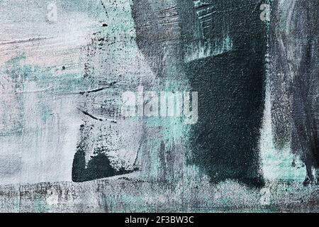 Abstrakte Messer Palette Malerei auf Leinwand, grunge Hintergrund oder Textur Stockfoto