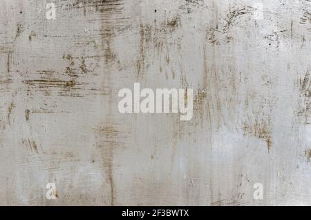 Alte weiße Wand grunge Hintergrund oder Textur Stockfoto