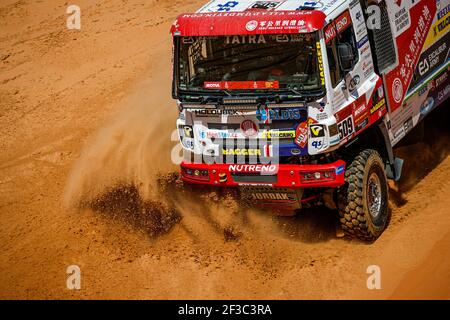 509 Soltys Martin (cze), Sikola Tomas (cze), Schovanek David (cze), Tatra, Tatra Buggyra Racing, LKW, Camion, Aktion während der Etappe 11 der Dakar 2020 zwischen Shubaytah und Haradh, 744 km - SS 379 km, in Saudi-Arabien, am 16. Januar 2020 - Foto Florent Gooden / DPPI Stockfoto