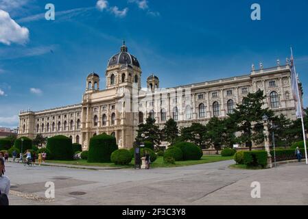 Naturhistorisches Museum, Maria-Theresien-Platz, Museumsviertel, Wien Stockfoto