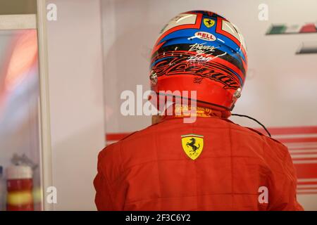 RÄIKKÖNEN Kimi (FIN), Scuderia Ferrari SF71H, Portrait ,casque , Helm, casque, Während der Formel 1 FIA Weltmeisterschaft 2018, Spanien Grand Prix, in Barcelona Catalunya vom 10. Bis 13. Mai - Foto Eric Vargiolu / DPPI Stockfoto