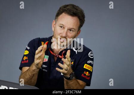 HORNER Christian (gbr), Teamchef von Red Bull Racing, Portrait während der Formel 1 Meisterschaft 2018 in Melbourne, Australian Grand Prix, vom 22. Bis 25. März - Foto Florent Gooden / DPPI Stockfoto