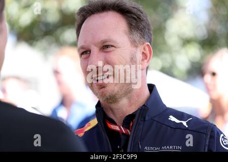 HORNER Christian (gbr), Teamchef von Red Bull Racing, Portrait während der Formel 1 Meisterschaft 2018 in Melbourne, Australian Grand Prix, vom 22. Bis 25. März - Foto DPPI Stockfoto