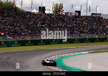 Haas F1 Team VF-18 Ferrari während der Formel 1 FIA Weltmeisterschaft 2018, Spanien Grand Prix, in Barcelona Catalunya vom 10. Bis 13. Mai - Foto Xavi Bonilla / DPPI Stockfoto