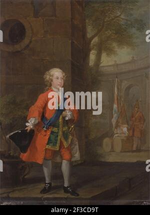 William Augustus, Duke of Cumberland; H.R.H. William Augustus, Herzog von Cumberland, 1732. Stockfoto