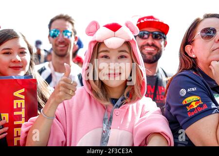 Fan während der Formel 1 Meisterschaft 2018 in Melbourne, Australian Grand Prix, vom 22. Bis 25. März - Foto DPPI Stockfoto