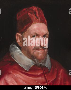 Papst Innozenz X, c. 1650. Stockfoto