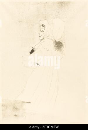 Miss May Belfort, große Platte (Miss May Belfort, grande planche), 1895. Stockfoto