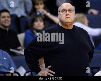 Rick Majerus, amerikanischer Basketballtrainer Stockfoto