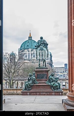 Museumsinsel Berlin, Alte Nationalgalerie, Nationalgalerie Stockfoto