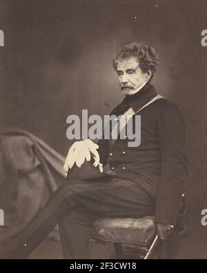 Generalleutnant Sir Colin Campbell, G.C.B., 1855. Stockfoto