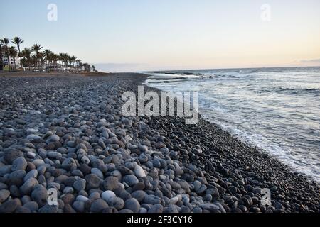 An der Küste von Teneriffa Stockfoto