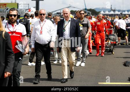 STOLL Jerome (Fra), Teamchef Renault Sport F1, BOLLORE Thierry (Fra), Renault Sport F1, Directeur délégué à la compétitivité Delegierter Direktor für Wettbewerbsfähigkeit, Porträt während der Formel-1-Weltmeisterschaft 2018, großer Preis von Frankreich am 22. Bis 24. Juni in Le Castellet - Foto Florent Gooden / DPPI Stockfoto