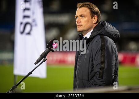 Aarhus, Dänemark. März 2021, 15th. Jacob Nielsen, CEO der AGF, vor dem Superliga-Spiel 3F zwischen Aarhus GF und Randers FC im Ceres Park in Aarhus. (Foto Kredit: Gonzales Foto/Alamy Live News Stockfoto