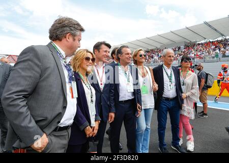 MUSELIER Renaud, Président la région Sud Provence-Alpes-Côte d'Azur, Portrait ESTROSI Christian (Fra), Maire de Nice Ville, Portrait Startaufstellung, Grille de Depart, während der Formel-1-Weltmeisterschaft 2018, grand Prix von frankreich am 22. Bis 24. juni in Le Castellet - Foto Frederic Le Floc'h / DPPI Stockfoto