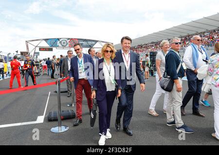 ESTROSI Christian (Fra), Maire de Nice Ville, Portrait Startaufstellung, Grille de Depart, während der Formel 1 Weltmeisterschaft 2018, grand Prix von frankreich am 22. Bis 24. juni in Le Castellet - Foto Frederic Le Floc'h / DPPI Stockfoto