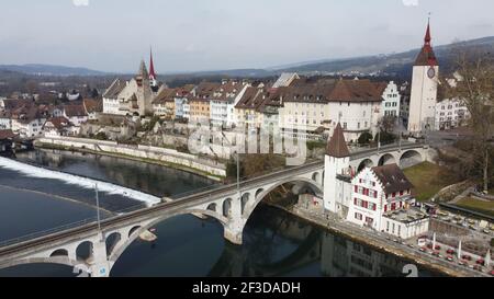 Bremgarten, Schweiz Stockfoto