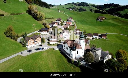 Schlatt, Appenzell, Schweiz Stockfoto