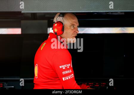 CLEAR Jock (gbr), Leiter Technik und Performance-Ingenieur der Scuderia Ferrari, Porträt während der Formel 1 FIA Weltmeisterschaft 2018, Italien Grand Prix, in Monza von august 30 bis september 2 - Foto DPPI Stockfoto