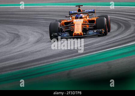 14 ALONSO Fernando (Spa), McLaren Renault MCL33, Aktion während 2018 Formel 1 FIA Weltmeisterschaft, Italien Grand Prix, in Monza von august 30 bis september 2 - Foto Florent Gooden / DPPI Stockfoto