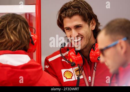 GIOVINAZZI Antonio (ita), Reservefahrer Scuderia Ferrari SF71H, Portrait während der Formel 1 Weltmeisterschaft 2018, Belgien Grand Prix vom 23. Bis 26. August in Spa -Francorchamps, Belgien - Foto Florent Gooden / DPPI Stockfoto