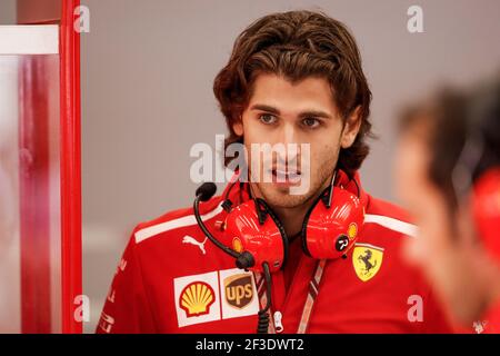 GIOVINAZZI Antonio (ita), Reservefahrer Scuderia Ferrari SF71H, Portrait während der Formel 1 Weltmeisterschaft 2018, Belgien Grand Prix vom 23. Bis 26. August in Spa -Francorchamps, Belgien - Foto Florent Gooden / DPPI Stockfoto