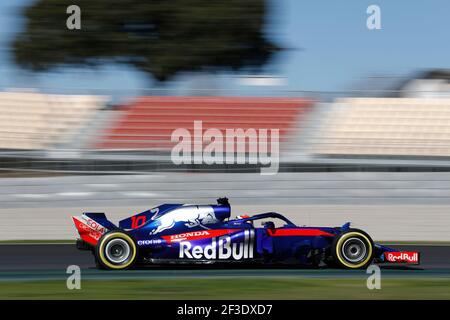 10 GASLY Pierre (Fra), Scuderia Toro Rosso Honda STR13, Aktion während der Formel 1 Wintertests 2018 in Barcelona, Spanien vom 6. Bis 9. März - Foto Florent Gooden / DPPI Stockfoto