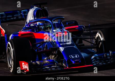 28 HARTLEY Brendon (nzl), Scuderia Toro Rosso Honda STR13, Aktion während der Formel 1 Wintertests 2018 in Barcelona, Spanien vom 6. Bis 9. März - Foto Antonin Vincent / DPPI Stockfoto