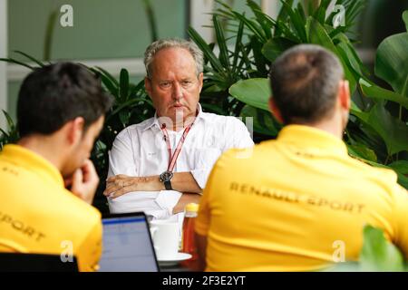 STOLL Jerome (Fra), Teamchef Renault Sport F1, Portrait während der Formel 1 Weltmeisterschaft 2018, Singapur Grand Prix vom 13. Bis 16. September in Singapur - Foto Florent Gooden / DPPI Stockfoto