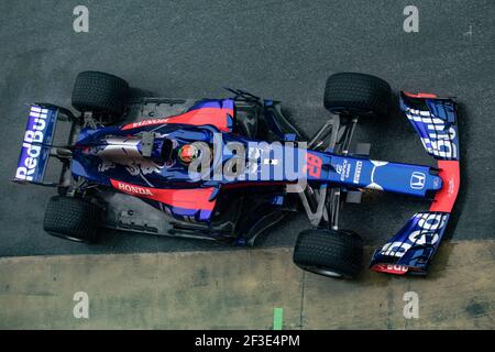 28 HARTLEY Brendon (nzl), Scuderia Toro Rosso Honda STR13, Aktion während der Formel 1 Wintertests 2018 in Barcelona, Spanien von Februar 26 bis März 01 - Foto: Xavi Bonilla / DPPI Stockfoto