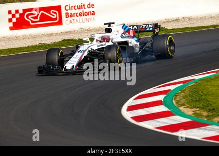 KUBICA Robert (pol), Williams F1 Mercedes FW41, Aktion während der Formel 1 Wintertests 2018 in Barcelona, Spanien vom 6. Bis 9. März - Foto DPPI Stockfoto