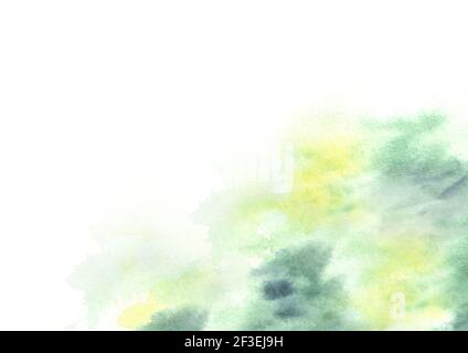 Aquarell abstrakt Hintergrund Stockfoto