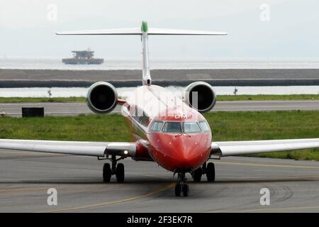 15-03-2021 - Generic Airplanes - Ei-DUM - MyAir - Canadair Regional Jet. Seriennummer 15103, Typ CRJ-900. Erster Flug auf Unbekannten, geliefert nach Mya Stockfoto