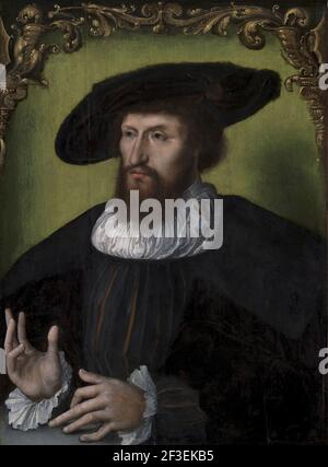 Porträt des Königs Christian II. Von Dänemark (1481-1559), 1514-1516. Gefunden in der Sammlung des Statens Museum for Kunst, Kopenhagen. Stockfoto