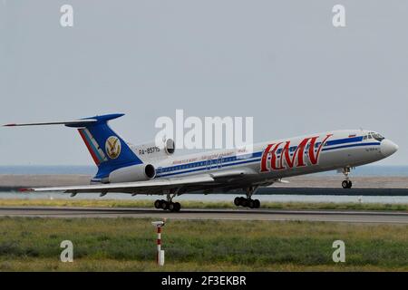 15-03-2021 - Generic Airplanes - RA-85715 - KMV - Kavminvodyavia - Tupolev. Seriennummer 91A-891, Typ TU-154M. Sie flog 1991 als CCCP-85715. Spät Stockfoto