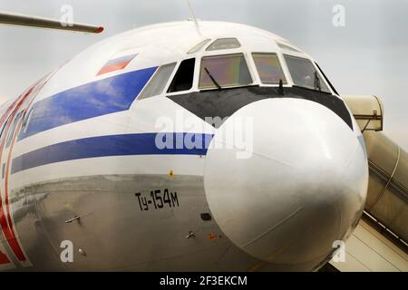 15-03-2021 - Generic Airplanes - RA-85826 - KMV - Kavminvodyavia - Tupolev. Seriennummer 89A-812, Typ TU-154M. Erster Benutzer war LOT Polish Airlines on Stockfoto