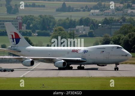 15-03-2021 - Generic Airplanes - TF-ATX - Malaysia Airlines - Boeing 747. Seriennummer 23711, Typ 747-236BSF. Erstflug am 13,02.1987, geliefert Stockfoto