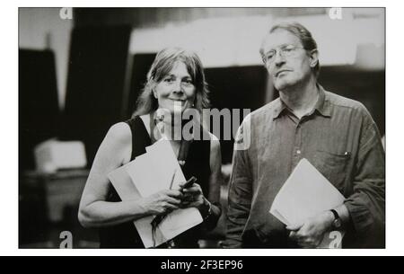 Vanessa Redgrave mit ihrem Bruder Corin. Gesammelt von Frau Redgravecopy geschickt von David Sandison 15/6/2004 Stockfoto