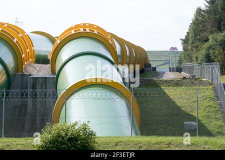 Pumpspeicherkraftwerk Zarnowiec in Kartoszyno, Polen. September 22nd 2020 © Wojciech Strozyk / Alamy Stockfoto Stockfoto