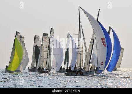 AILING - SPI OUEST FRANCE INTERMARCHE 2011 - LA TRINITE (FRA) - 22/04/2011 - FOTO : FRANCOIS VAN MALLEGHEM / DPPIFLEET Stockfoto