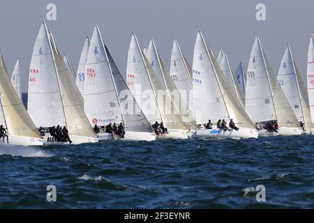 AILING - SPI OUEST FRANCE INTERMARCHE 2011 - LA TRINITE (FRA) - 22/04/2011 - FOTO : FRANCOIS VAN MALLEGHEM / DPPIFLEET Stockfoto