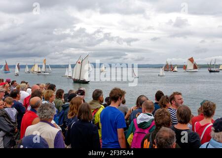 Maritime Festivals von Douarnenez, am 25. Bis 30. Juli 2018, in Frankreich, Foto François Van Malleghem / DPPI Stockfoto