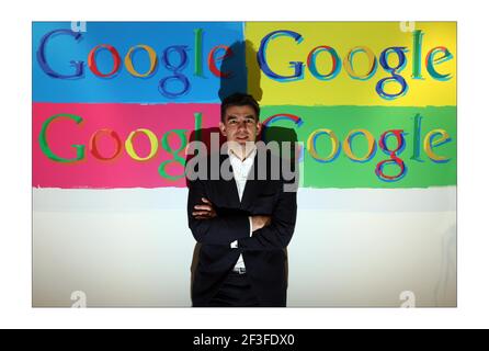 Matt Brittin, der Leiter der Google UK Operationsphotograph von David Sandison The Independent Stockfoto