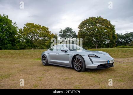 Porsche Taycan 4S Stockfoto