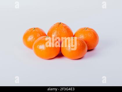 Mandarin-Orangen Stockfoto