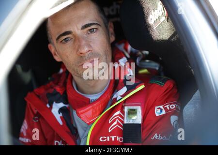 BENGUE Alex , CITROEN C3, CITROEN GESAMTPORTRAIT während der Rallye-Weltmeisterschaft 2018, Rallye Tour de Corse vom 5. Bis 8. April in Ajaccio, Frankreich - Foto Frederic Le Floc'h /DPPI Stockfoto